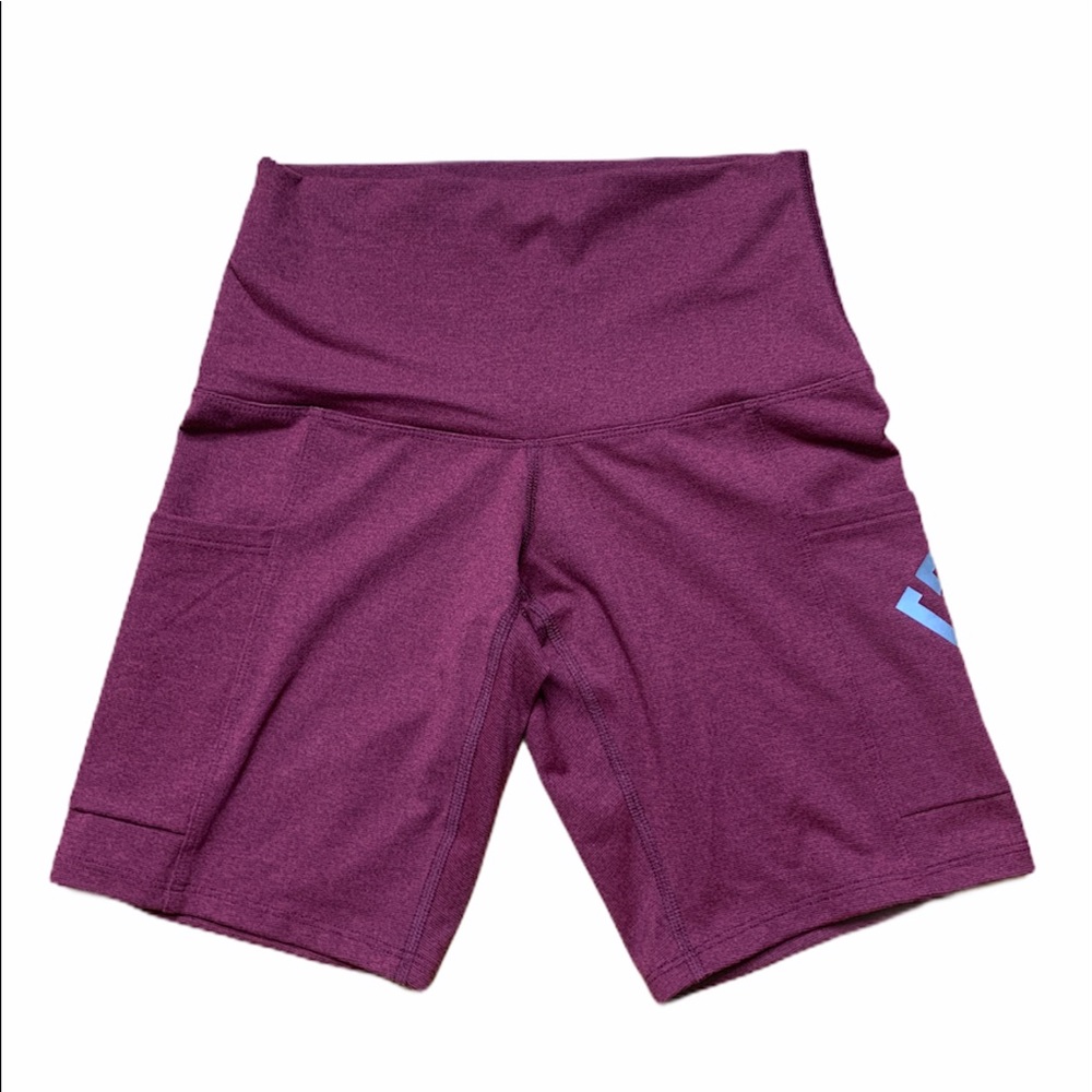Super fit hero pocket shorts 6 inch Purple